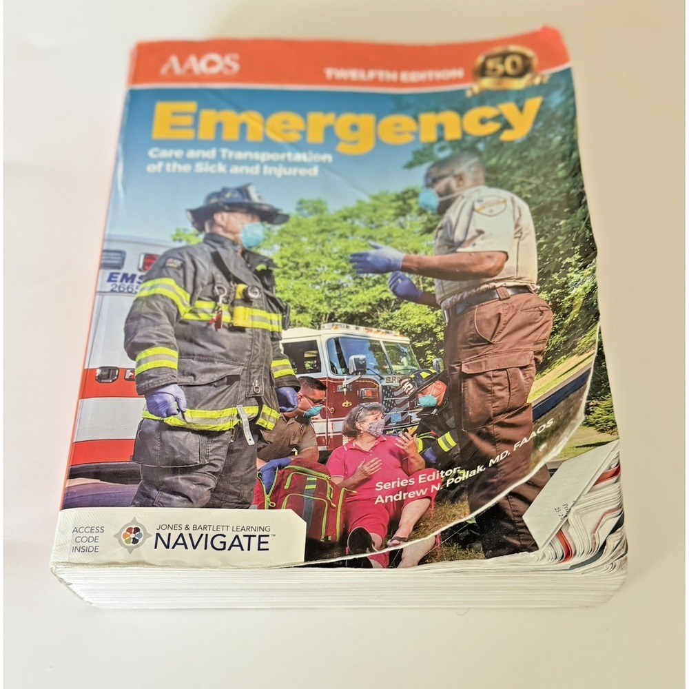 Emergency Care And Transportation Of The Sick And Injured, 12th Edition, AAOS.